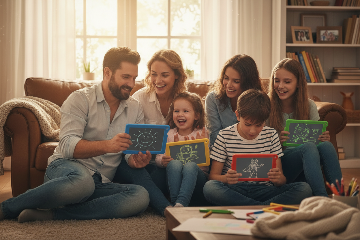 make the lcd writing tablets look more realistic